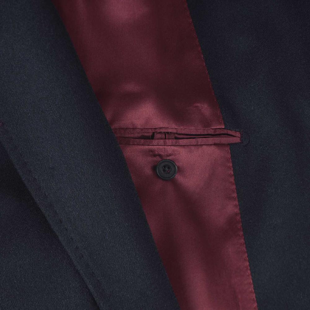 Rubinacci Cappotto in cashmere blu Fino Al -60%