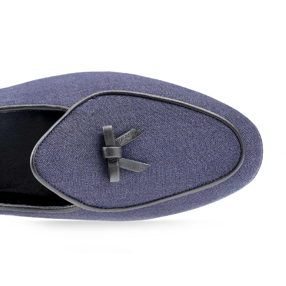 Rubinacci Vintage archive Marphy spigata blu Novità