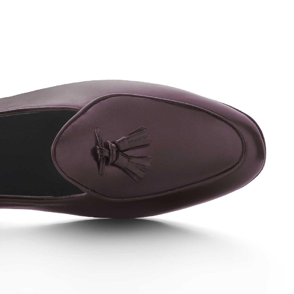 Rubinacci Marphy nappa bordeaux con nappine Online