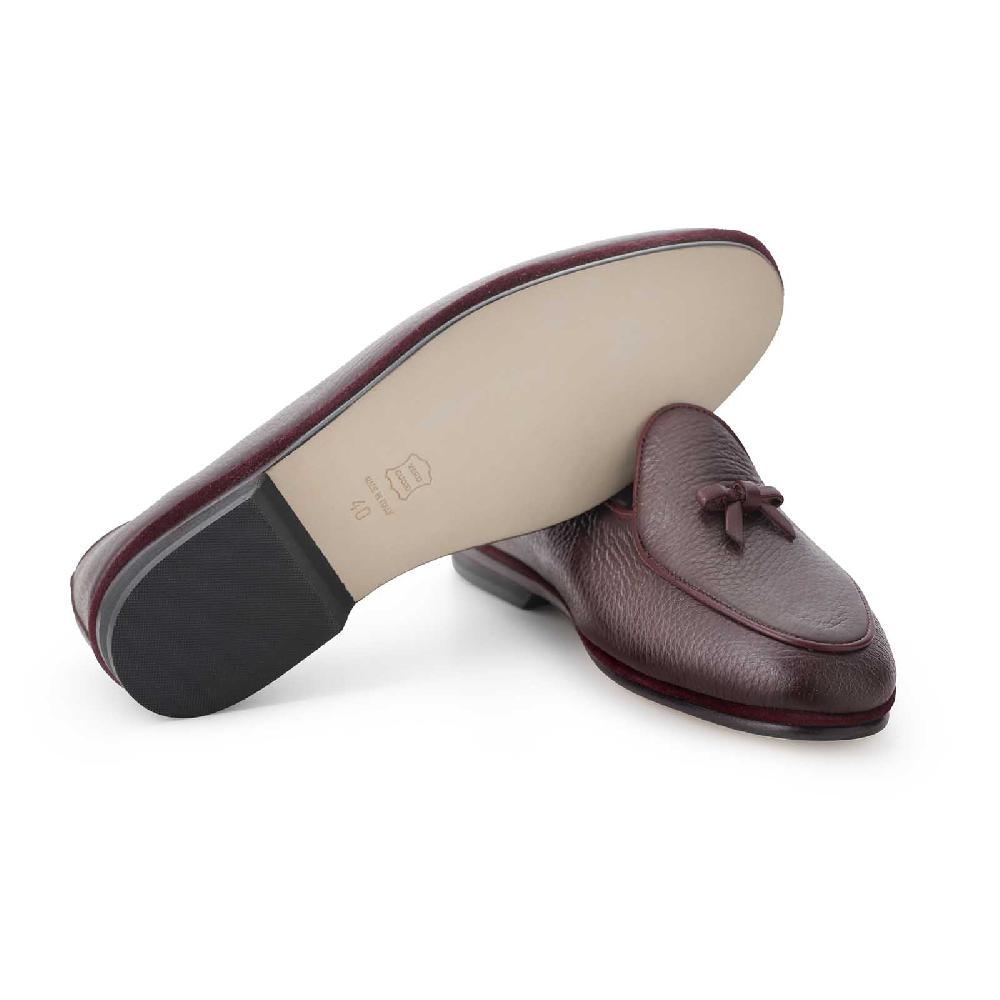Rubinacci Marphy cervo bordeaux In Vendita