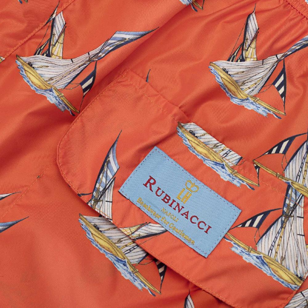 Rubinacci Costume match race arancio Shopping Online