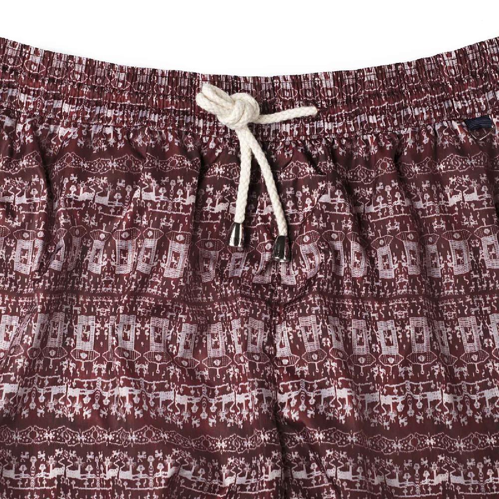 Rubinacci Costume azteco bordeaux Prezzo Ridotto