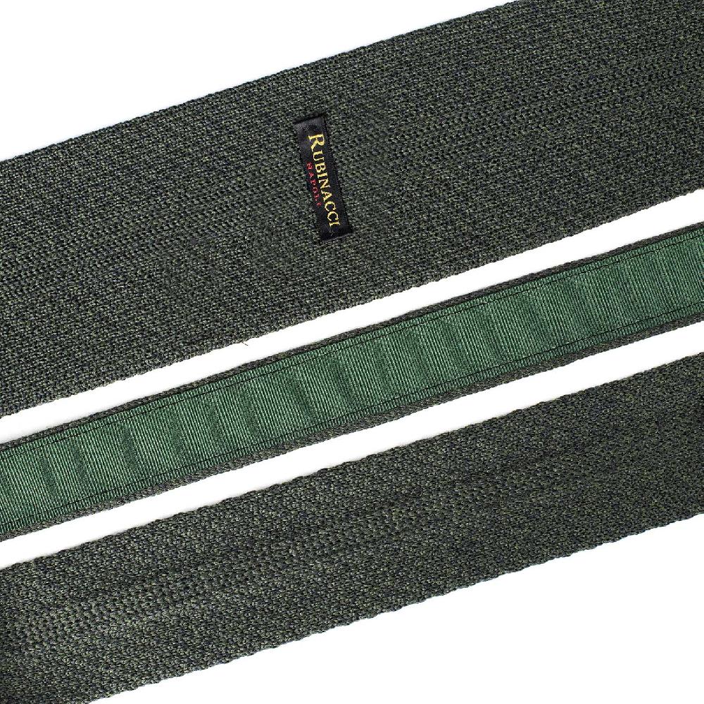 Rubinacci Cravatta in maglia verde Sottocosto