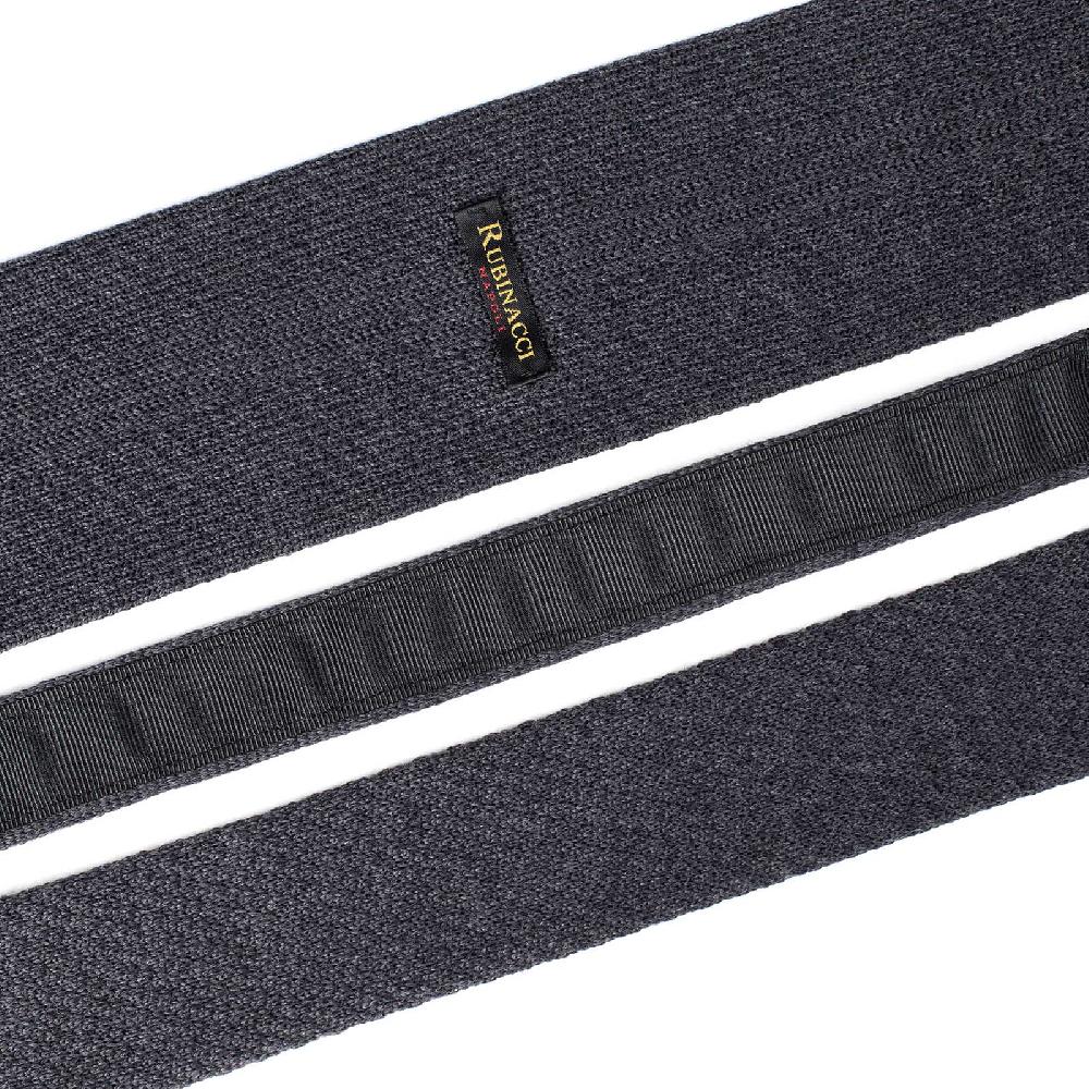 Rubinacci Cravatta in maglia carbone Presa