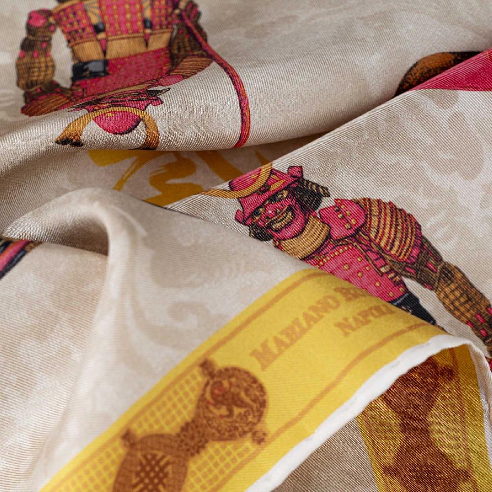 Rubinacci Pochette samurai oro Hotsell