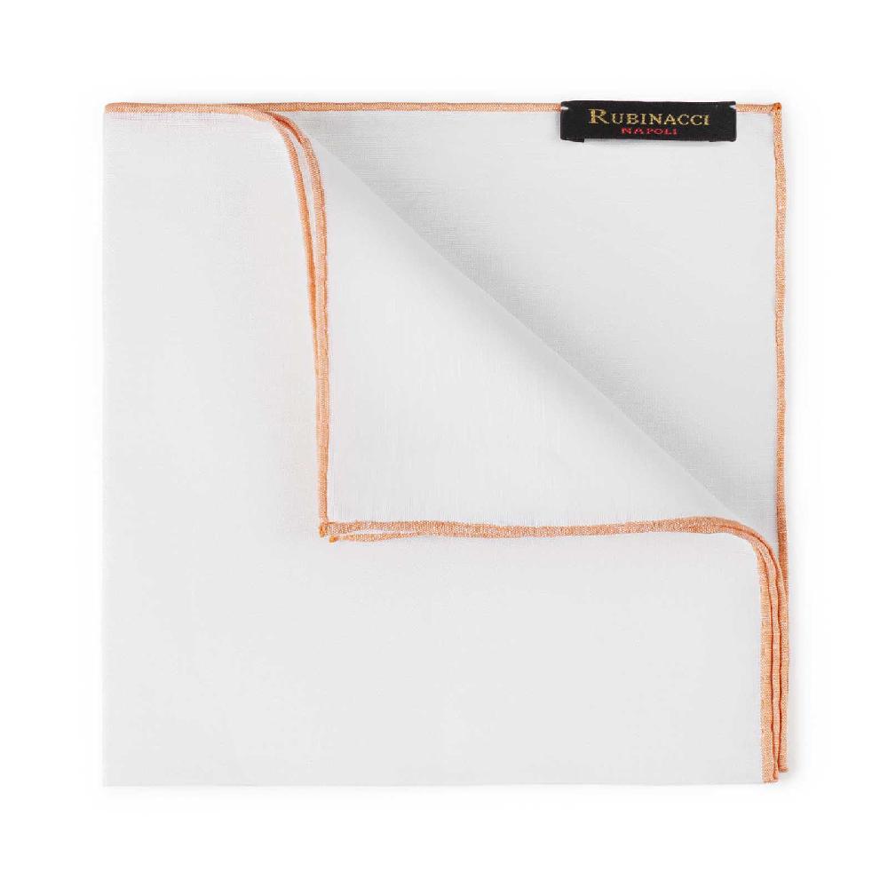 Rubinacci Fazzoletto da taschino arancio Negozio