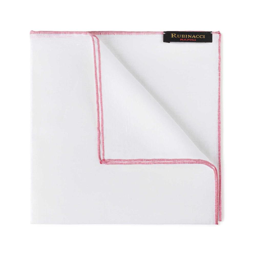 Rubinacci Fazzoletto da taschino fuxia In Saldo