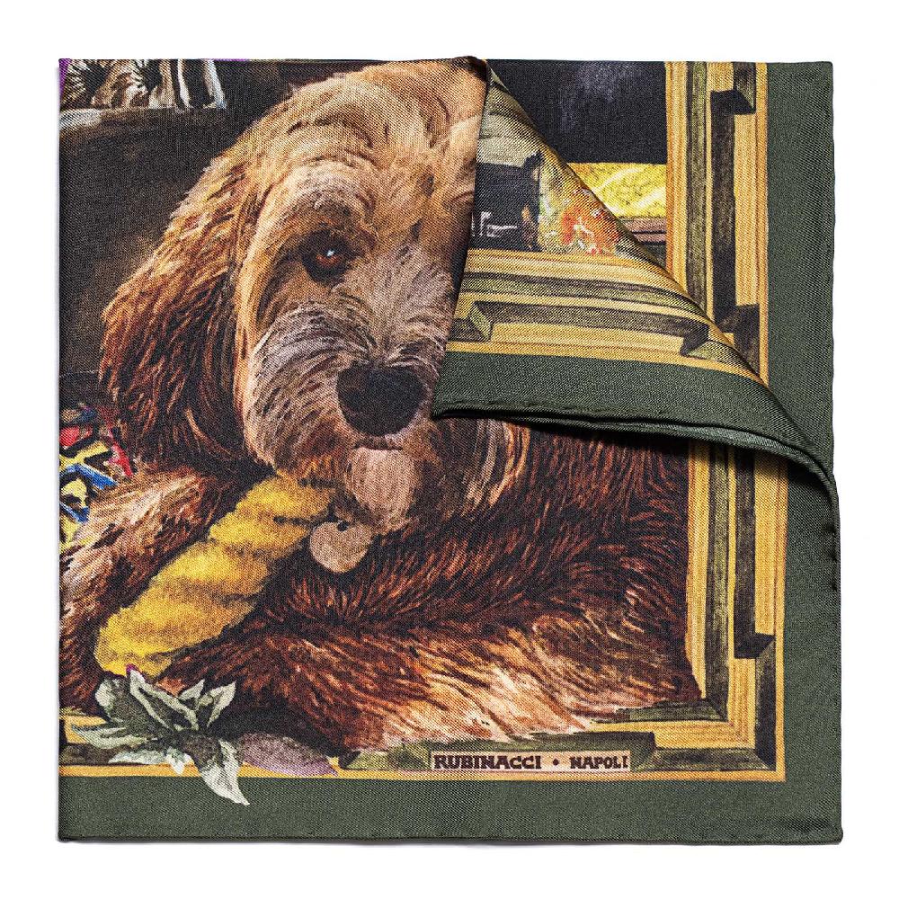 Rubinacci Pochette Bella verde Nuova
