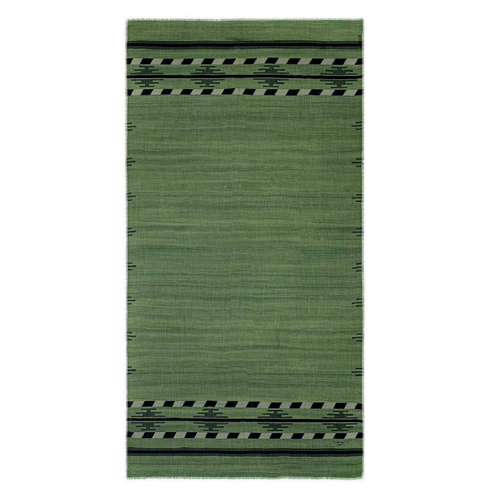 Rubinacci Sciarpa hopi verde Prezzo Ridotto