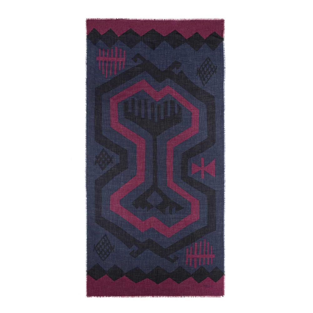 Rubinacci Sciarpa konia bordeaux Novità