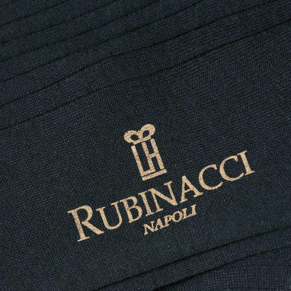 Rubinacci Calze in lana a costina verde bosco Shopping Online