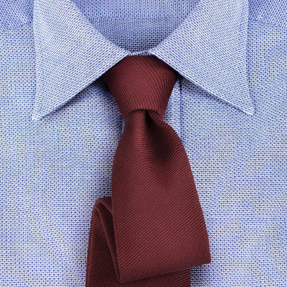 Rubinacci Vintage archive camicia in cellulare celeste Negozi Online