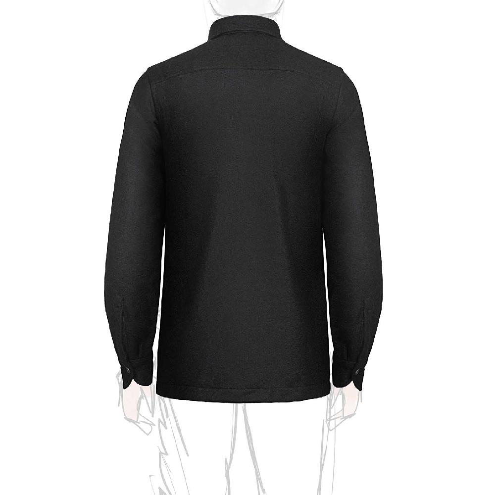 Rubinacci Vintage archive sahariana in baby alpaca nero Shopping Online