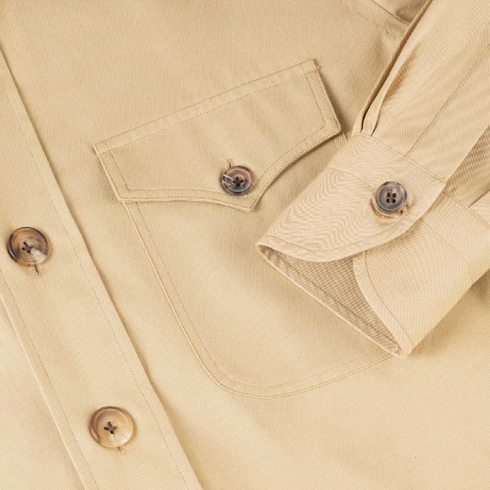 Rubinacci Vintage archive sahariana in cotone beige Prezzo Ridotto