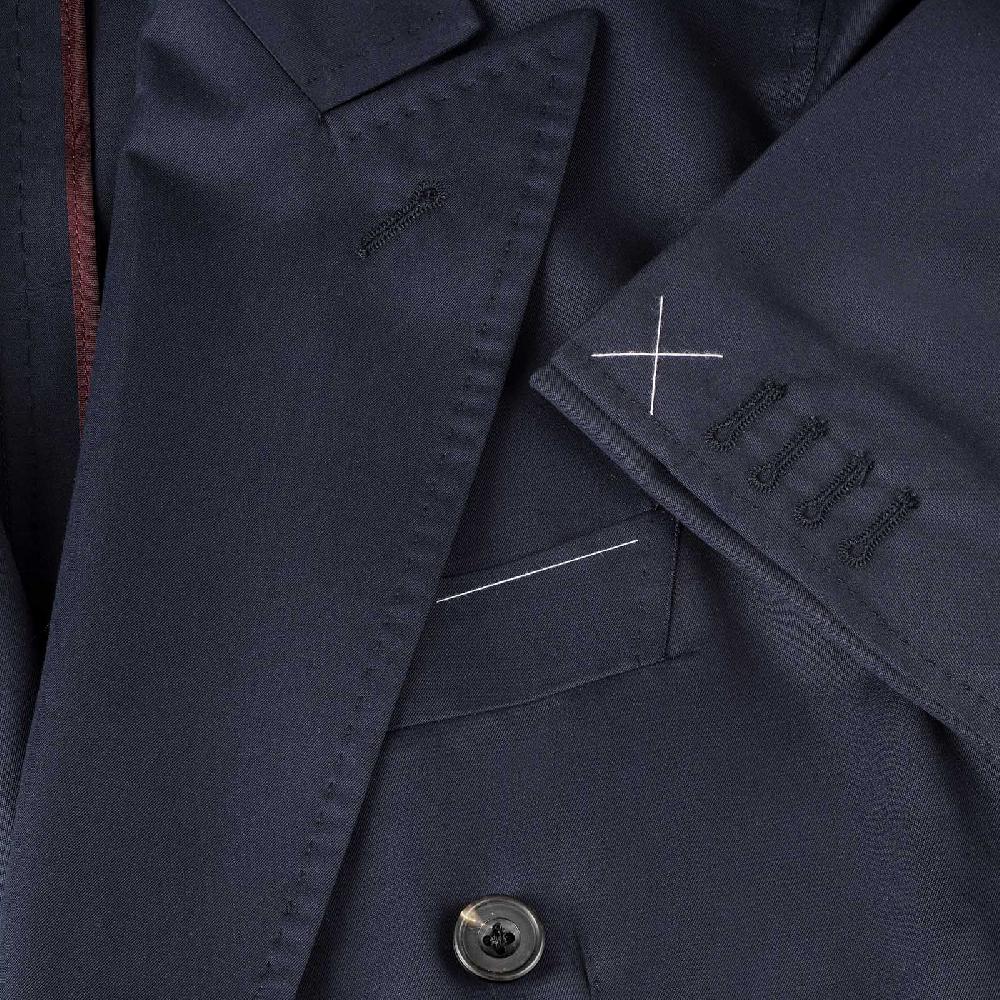 Rubinacci Vintage archive giacca in cotone blu Online