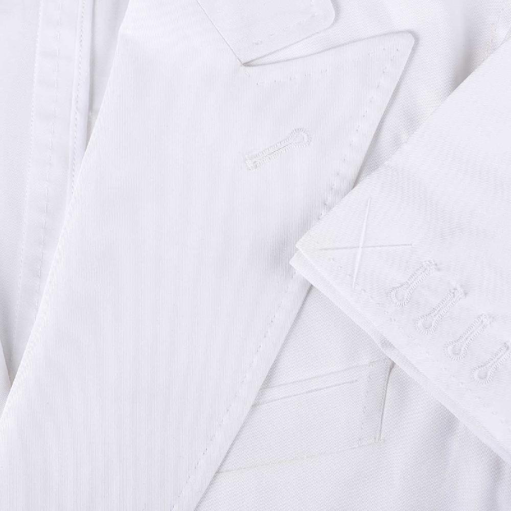 Rubinacci Vintage archive giacca in cotone bianco Saldi