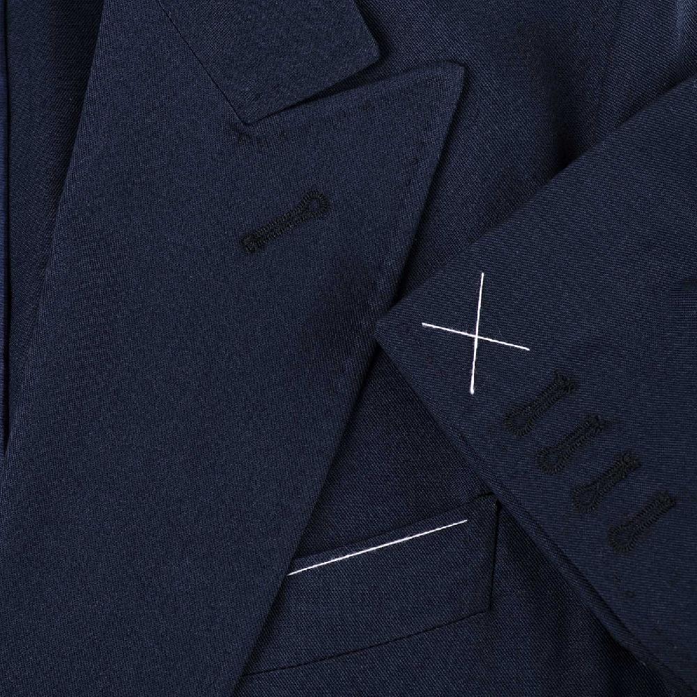 Rubinacci Vintage archive giacca in cotone blu Offerte