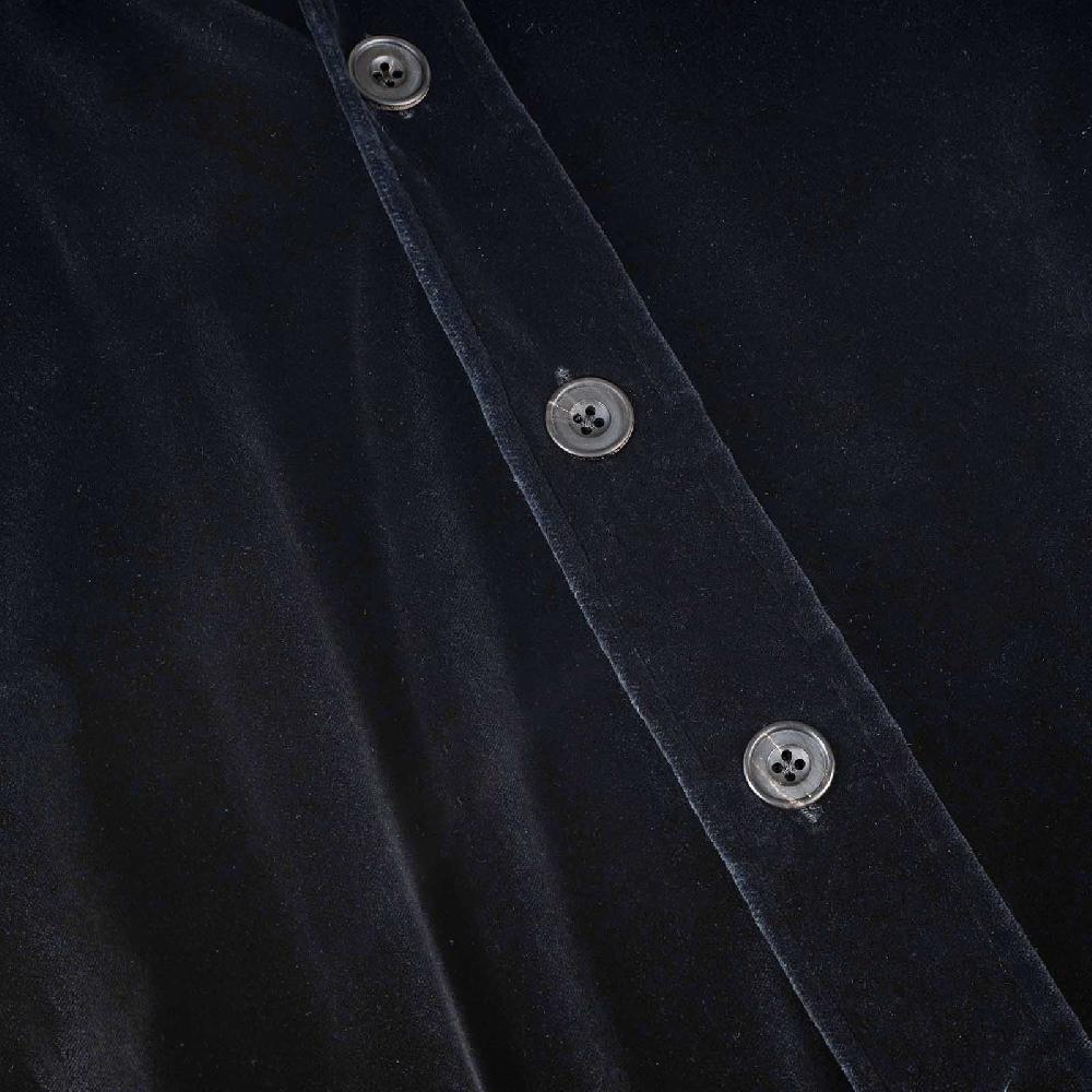 Rubinacci Overshirt in velluto nero Italy