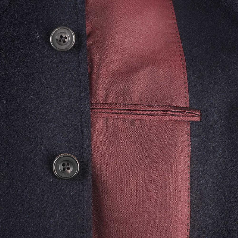 Rubinacci Giacca giorgio in cashmere blu Saldi