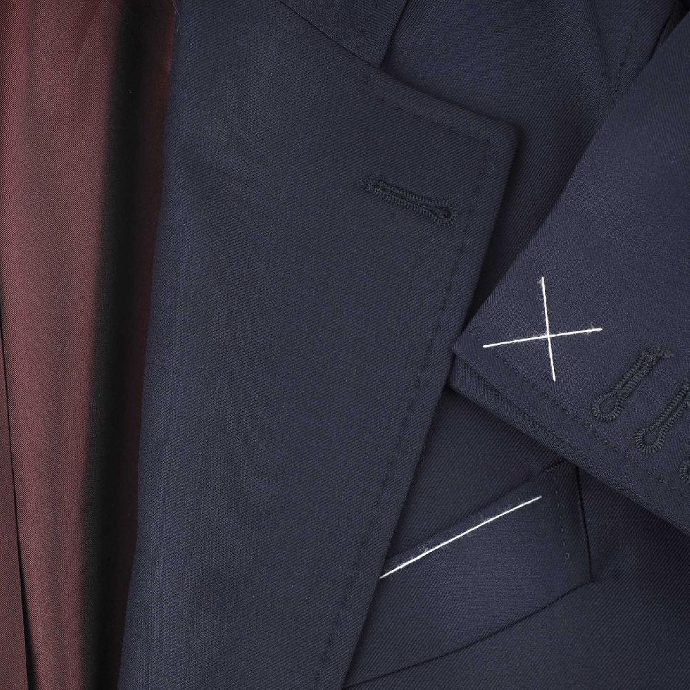 Rubinacci Giacca in Lana “Green Certified” blu Online