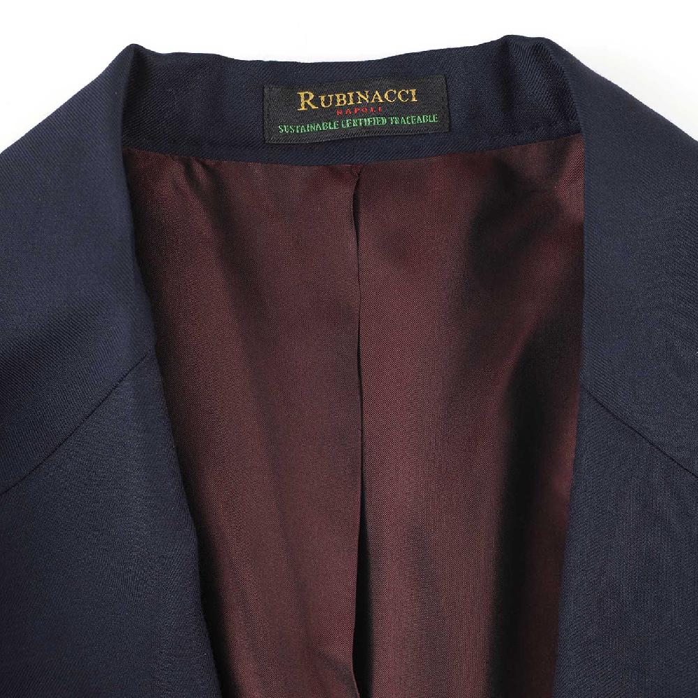 Rubinacci Giacca in Lana “Green Certified” blu Online