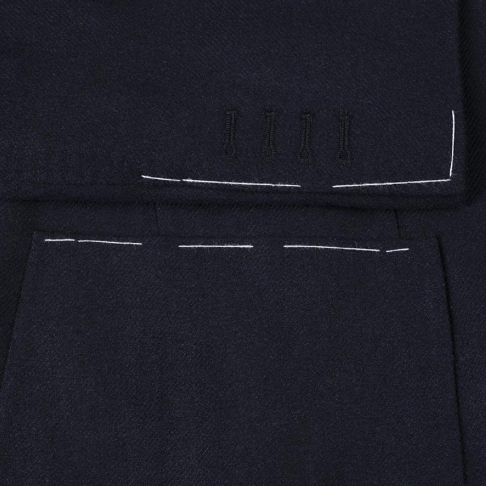 Rubinacci Giacca in cashmere blu Nuova