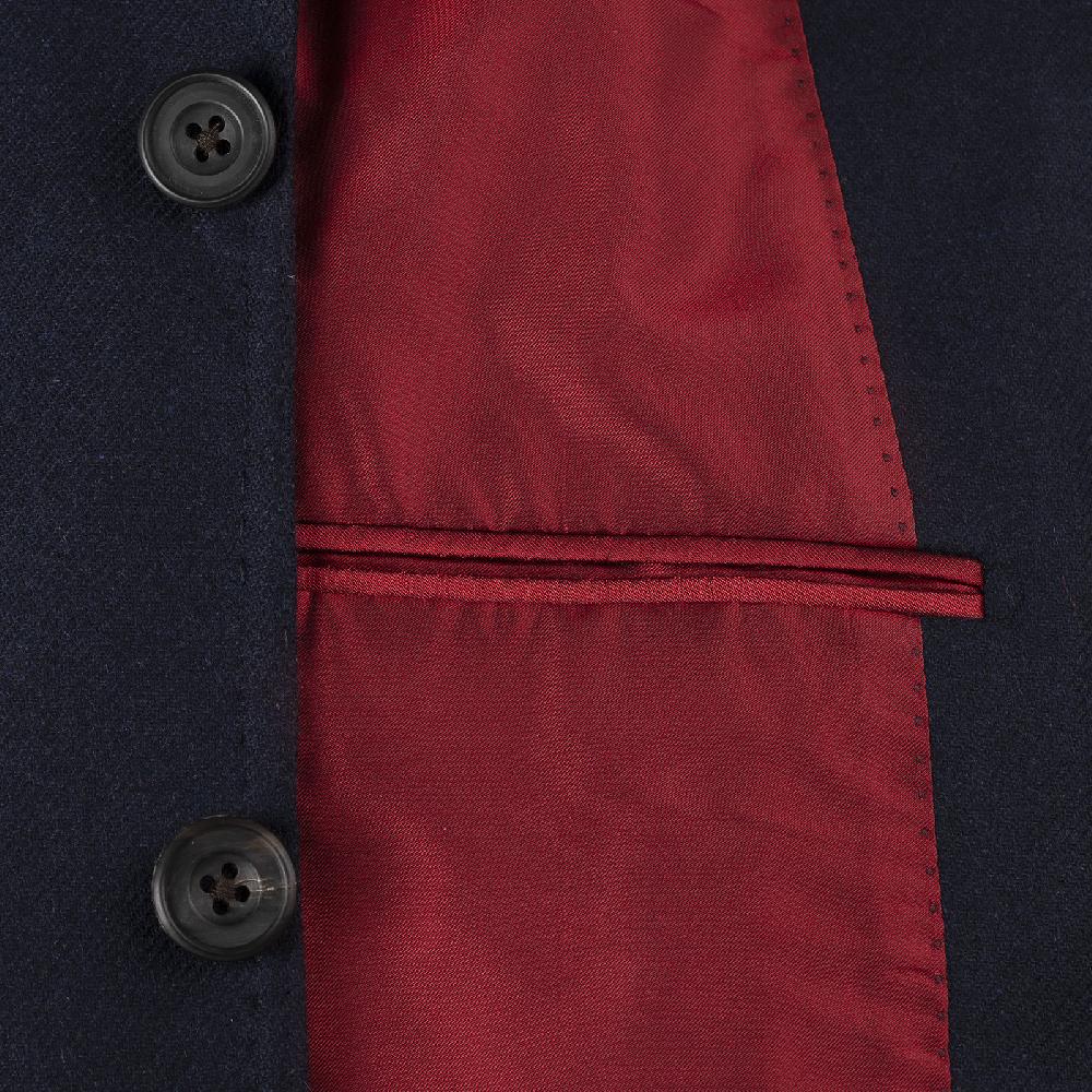 Rubinacci Giacca in cashmere blu Nuova