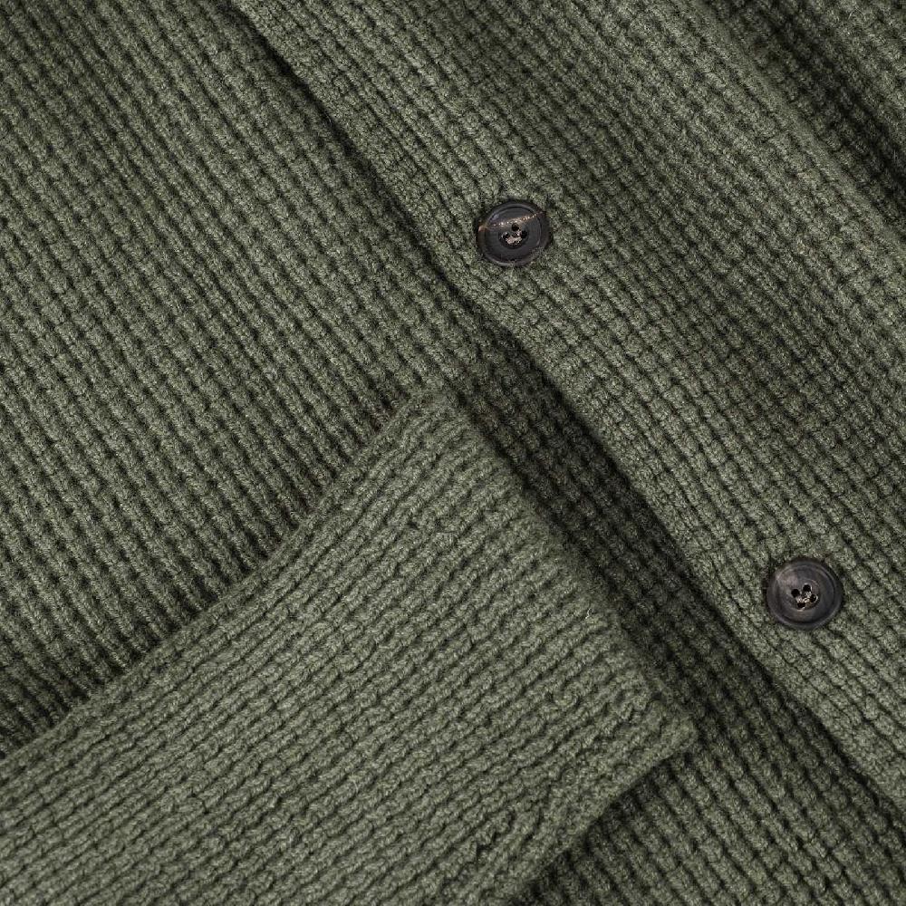 Rubinacci Cardigan cashmere verde Spedizione Gratuita