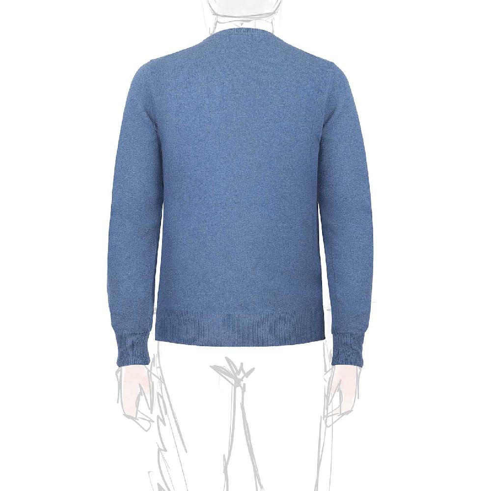 Rubinacci Girocollo in cashmere jeans Negozi Online