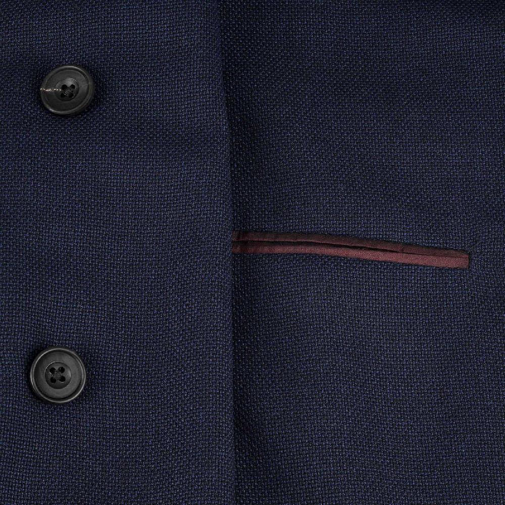 Rubinacci Giacca in saglia di lana blu Convenienza