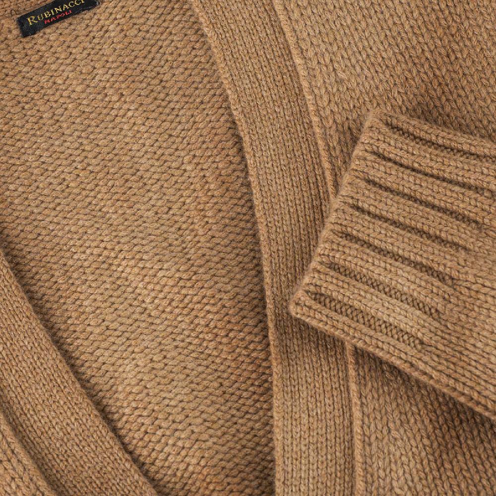 Rubinacci Cardigan cashmere rhum Online