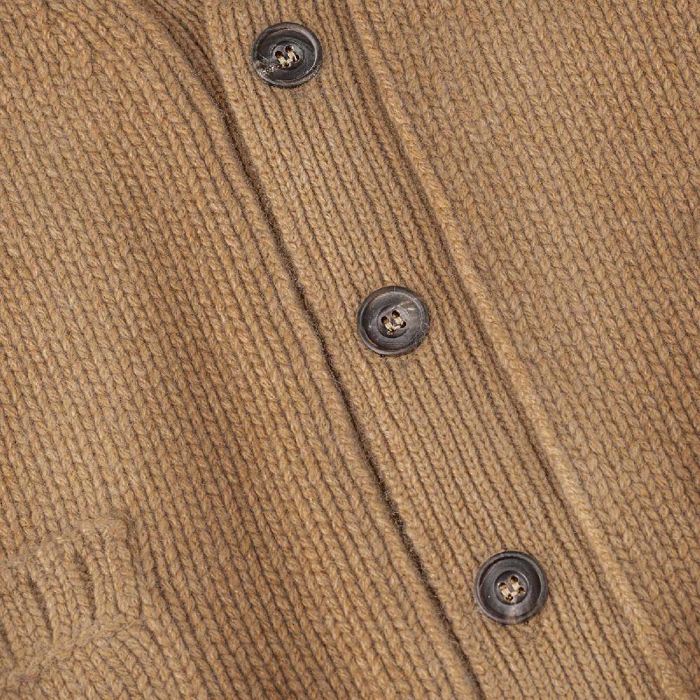 Rubinacci Cardigan cashmere rhum Online