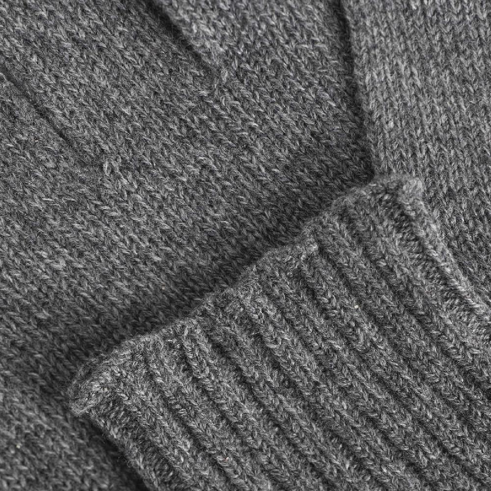 Rubinacci Guanti in cashmere grigio Outlet