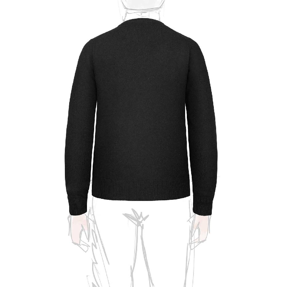 Rubinacci Girocollo in cashmere nero I Più Venduti