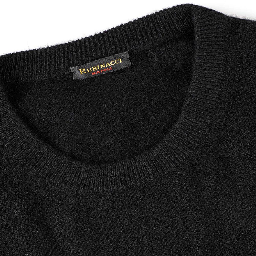 Rubinacci Girocollo in cashmere nero I Più Venduti