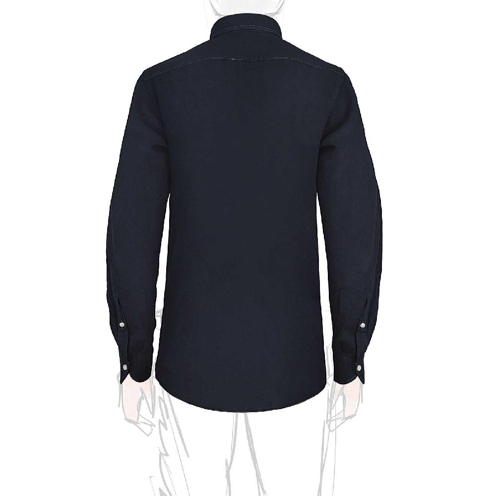 Rubinacci Camicia blu notte In vendita