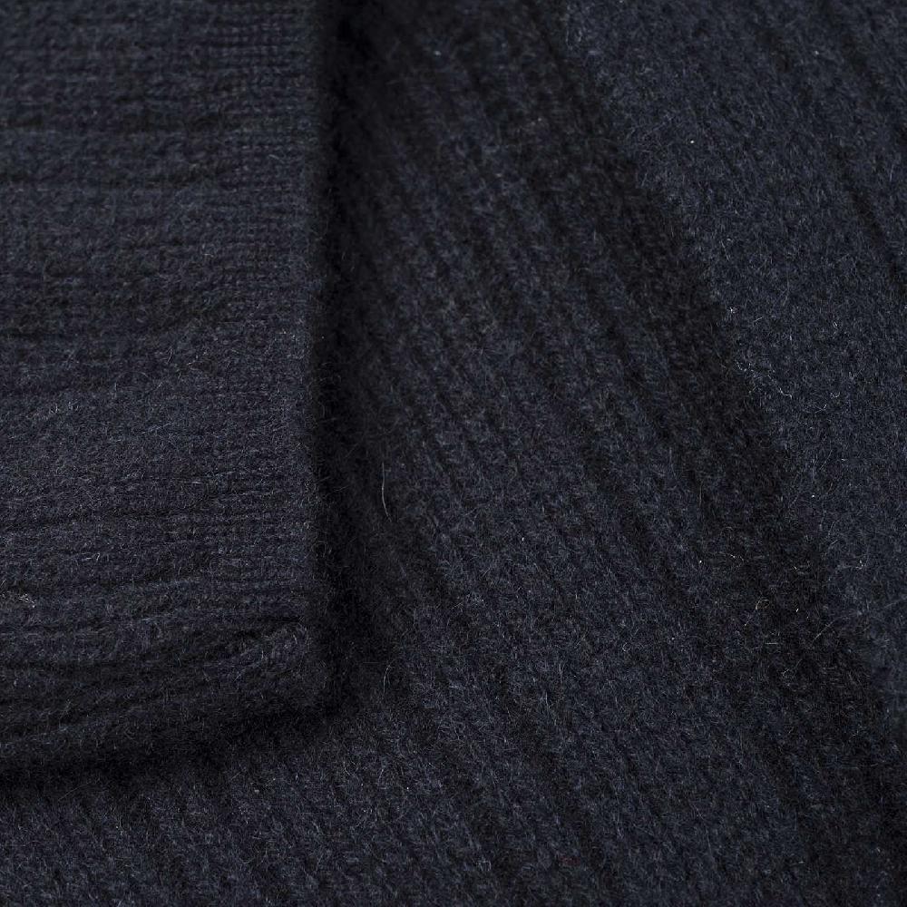 Rubinacci Cardigan doppio petto cashmere blu Acquista Ora