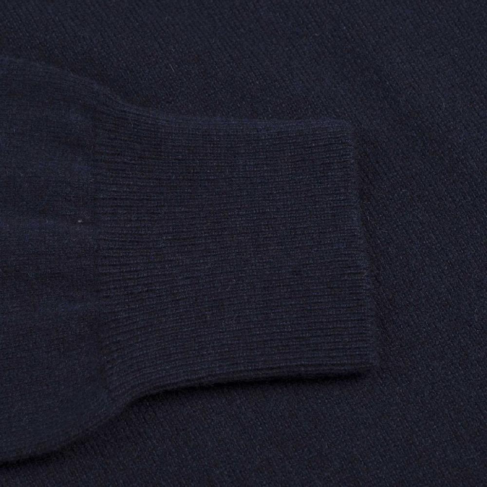 Rubinacci Girocollo in cashmere blu Promozione Limitata