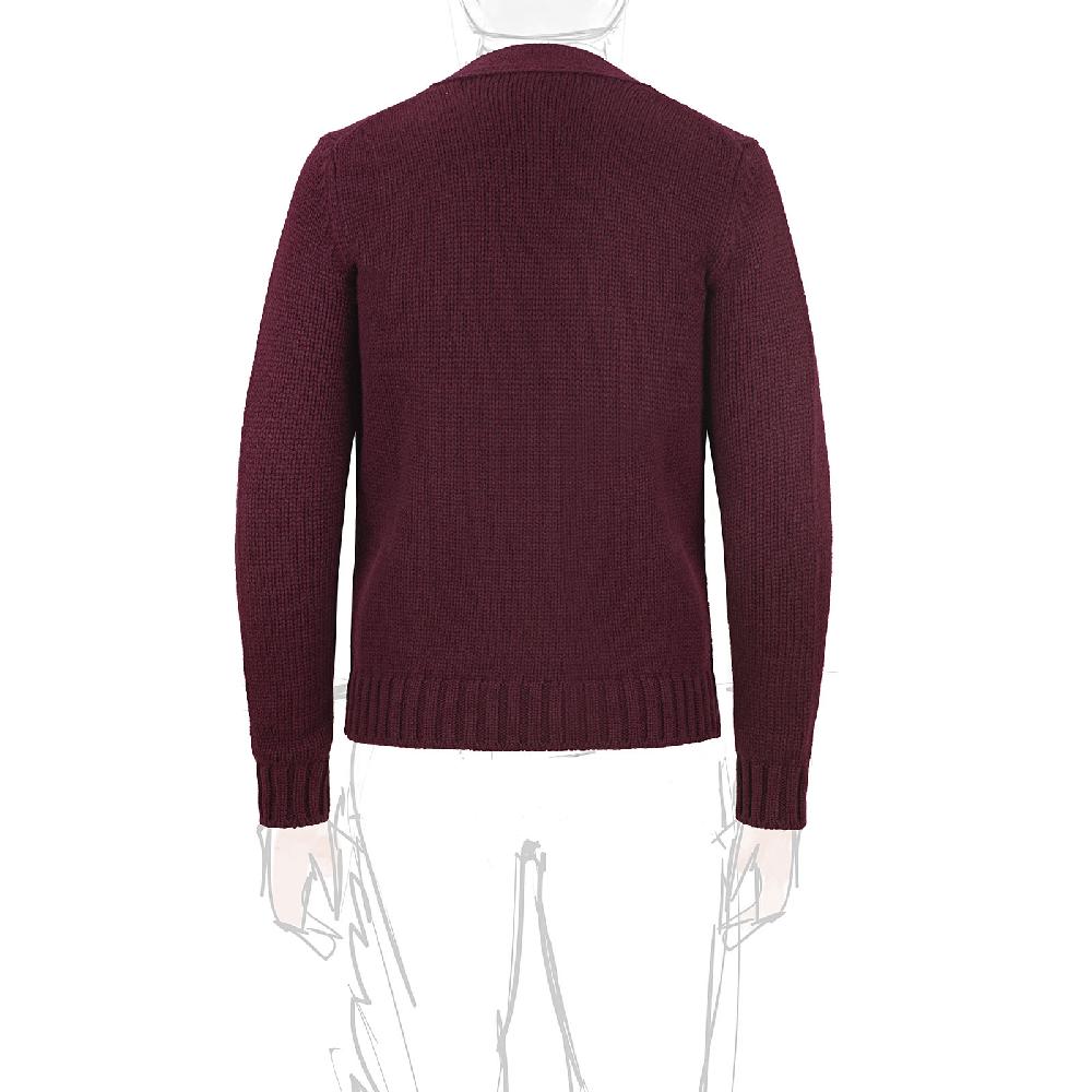 Rubinacci Cardigan cashmere bordeaux Shopping Online