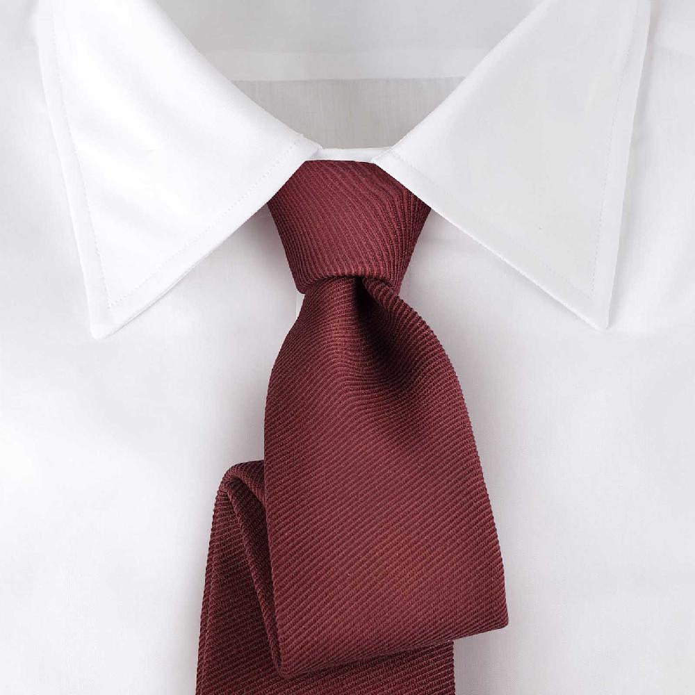 Rubinacci Camicia in cotone bianca polsi gemelli Novità