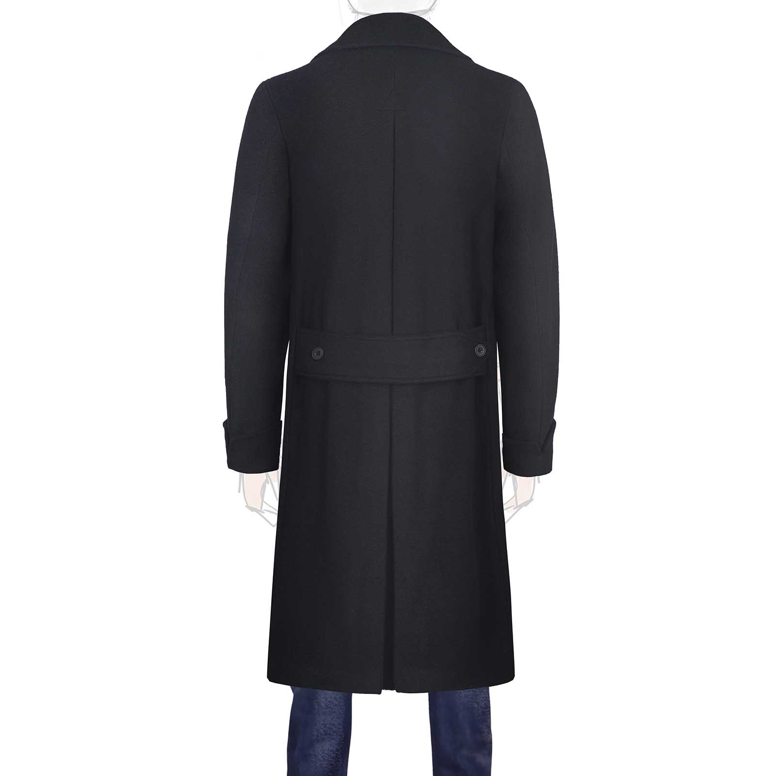 Rubinacci Cappotto ulster in cammello blu Soddisfazione Garantita