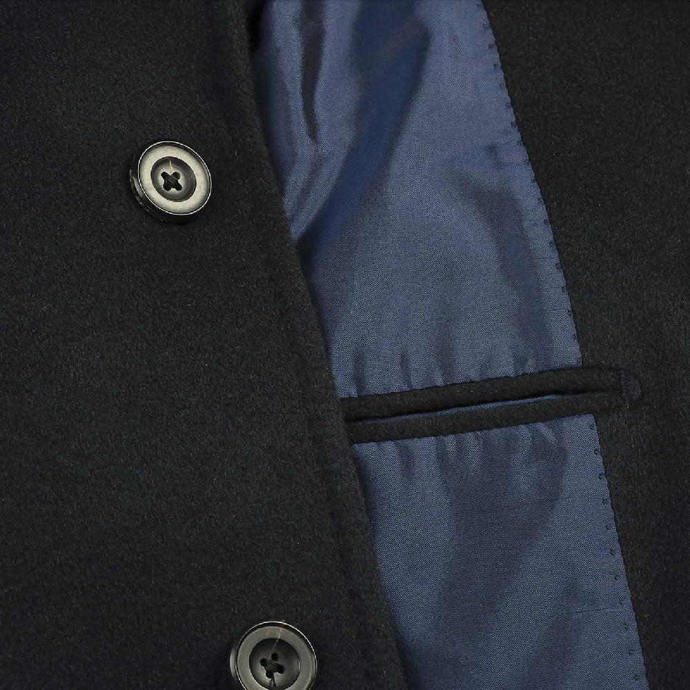 Rubinacci Cappotto in cashmere blu Presa