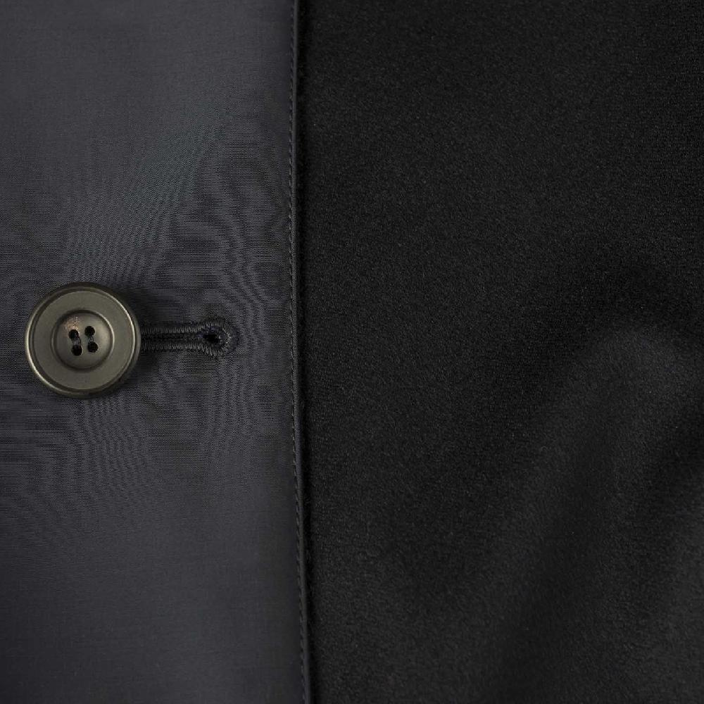 Rubinacci Cappottino in cashmere blu reversibile Latest fashion