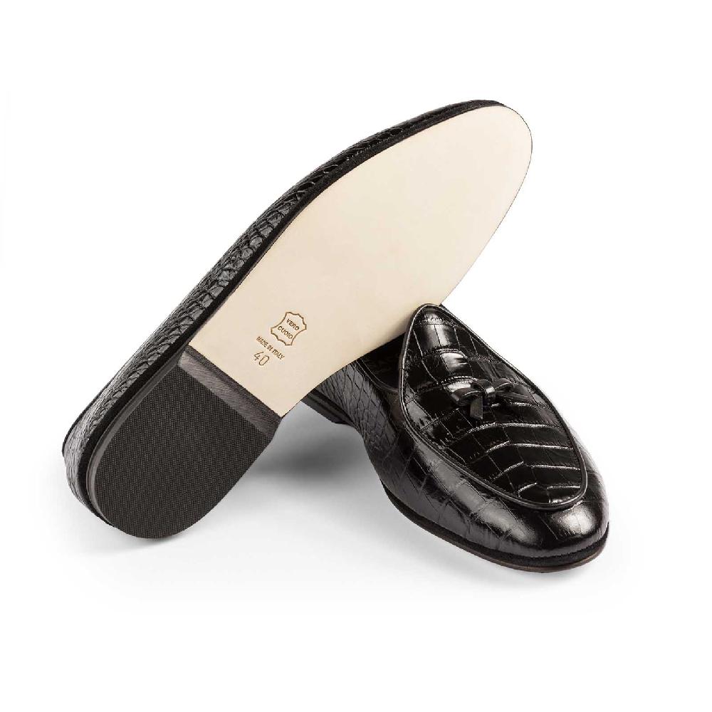 Rubinacci Marphy loira stampato nero Fino al 50% di sconto
