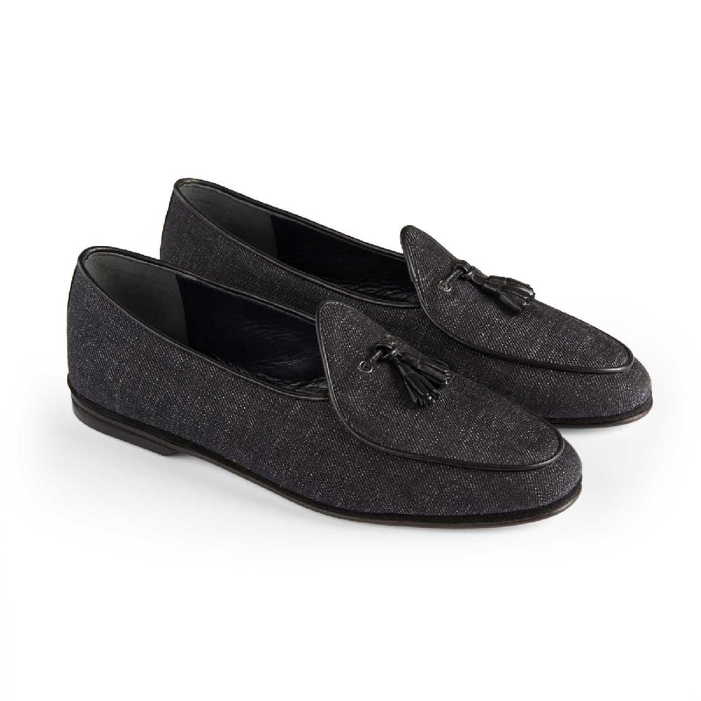 Rubinacci Marphy jeans nero 50% di sconto con spedizione gratuita