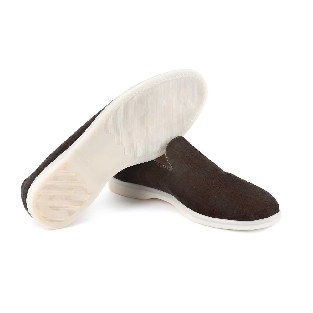 Rubinacci Sailing shoes testa di moro Esporta salva