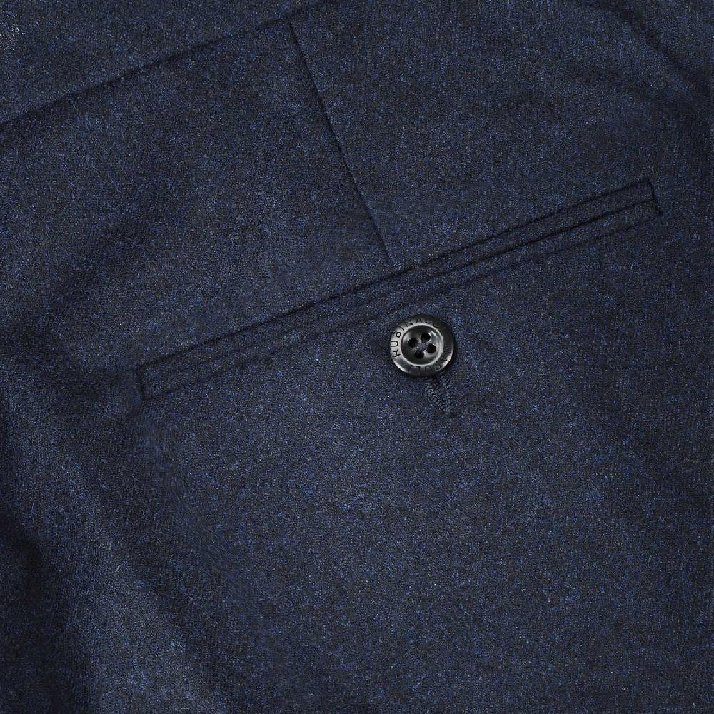 Rubinacci Pantalone in flanella blu Duty-free
