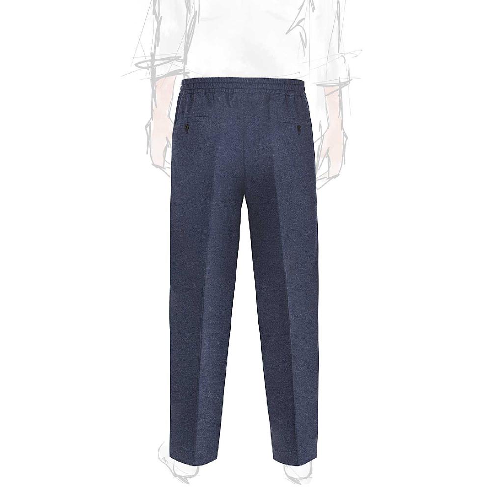 Rubinacci Pantalone leisure in flanella jeans Presa