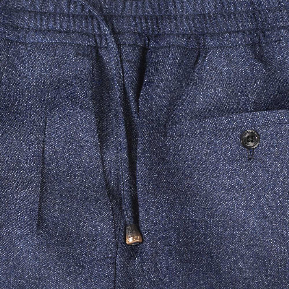 Rubinacci Pantalone leisure in flanella jeans Presa