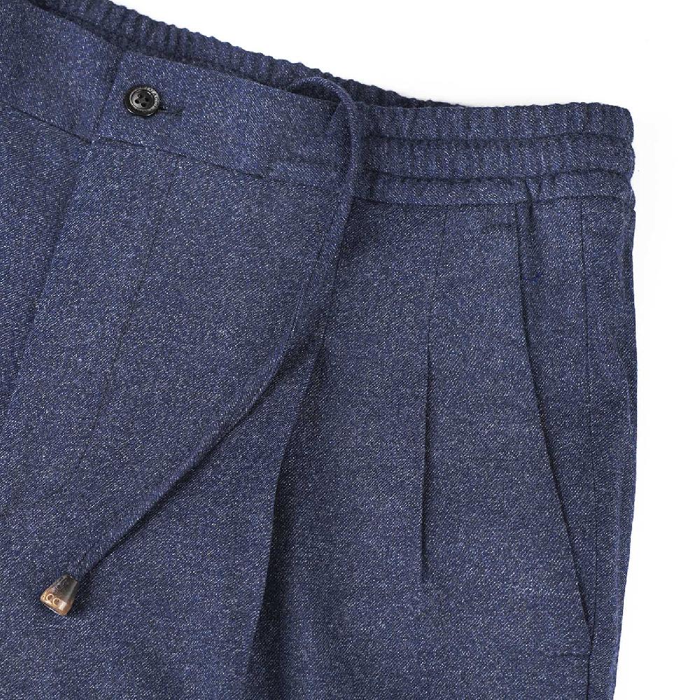 Rubinacci Pantalone leisure in flanella jeans Presa